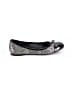Tory Burch 100% Leather Silver Flats Size 11 - photo 1
