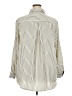 Rachel Zoe 100% Polyester Stripes Ivory Long Sleeve Blouse Size 2X - photo 2