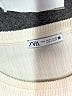 Zara Ivory Long Sleeve Top Size M - photo 7