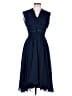 JJ's House 100% Polyester Blue Cocktail Dress Size 12 - photo 1
