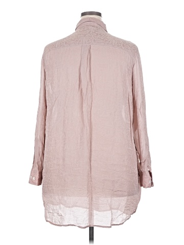Soft Surroundings 3/4 Sleeve Silk Top (view 2)
