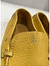 Prada 100% Leather Yellow Loafers  Size EU 36 - photo 8