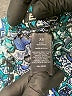 Express 100% Rayon Paisley Blue Shorts Size XS - photo 4