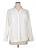 Chico's Ivory Long Sleeve Button-Down Shirt Size XL - photo 1