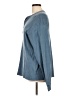 Basic Editions Blue Long Sleeve Henley Size L - photo 5