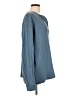 Basic Editions Blue Long Sleeve Henley Size L - photo 4