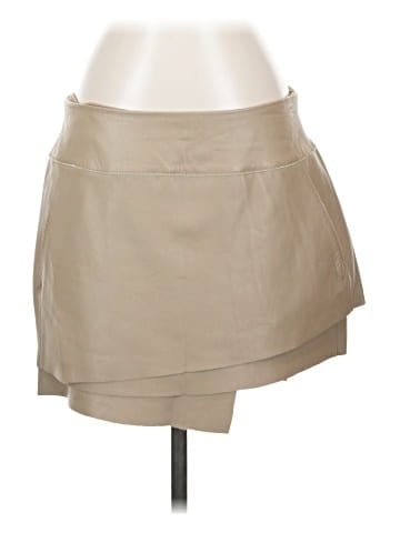 Helmut Lang Leather Skirt (view 1)