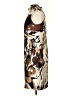 Taylor 100% Silk Camo Brown Cocktail Dress Size 4 - photo 5