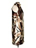 Taylor 100% Silk Camo Brown Cocktail Dress Size 4 - photo 4
