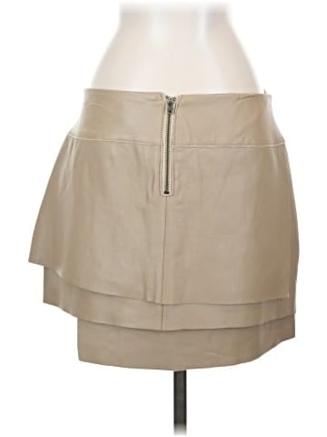 Helmut Lang Leather Skirt (view 2)