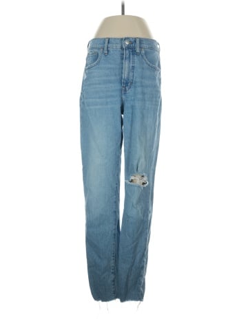 Madewell The Tall Perfect Vintage Jean in Coney Wash: Destroyed Edition (view 1)