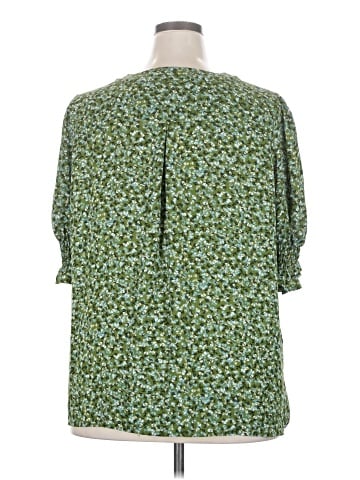 Jones & Co Short Sleeve Blouse (view 2)
