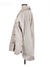 Banana Republic 100% Polyester Ivory Gray Coat Size XL - photo 5