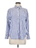 Rails 100% Rayon Stripes Blue Long Sleeve Button-Down Shirt Size M - photo 1
