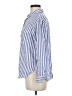 Rails 100% Rayon Stripes Blue Long Sleeve Button-Down Shirt Size M - photo 5