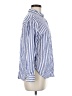 Rails 100% Rayon Stripes Blue Long Sleeve Button-Down Shirt Size M - photo 4