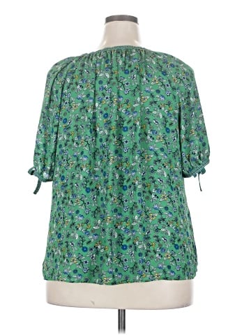 Max Studio Short Sleeve Blouse (view 2)
