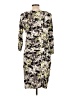 Jennifer Lopez Camo Gray Cocktail Dress Size L - photo 2