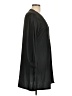 Unbranded Solid Black Casual Dress Size L - photo 4