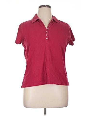 St. John's Bay Short Sleeve Blouse (view 1)
