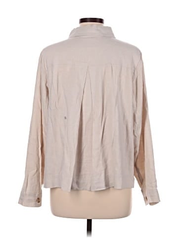 Lucky Brand 3/4 Sleeve Button-Down Shirt (view 2)