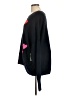 CeCe Hearts Black Pullover Sweater Size L - photo 5