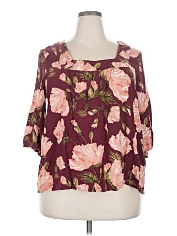 JunaRose 3/4 Sleeve Blouse (view 1)