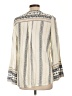 Into 100% Rayon Ivory 3/4 Sleeve Blouse Size 10 - photo 2