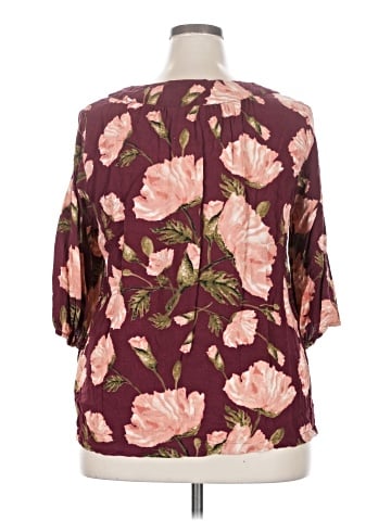 JunaRose 3/4 Sleeve Blouse (view 2)