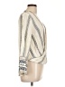 Into 100% Rayon Ivory 3/4 Sleeve Blouse Size 10 - photo 4