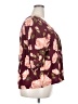 JunaRose 100% Viscose Burgundy 3/4 Sleeve Blouse Size 18 - photo 4