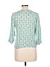 Miley + Molly Teal 3/4 Sleeve Blouse Size L (estimated) - photo 2