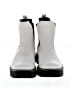Sincerely Jules White Ankle Boots Size 10 - photo 2