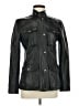 Gap 100% Leather Black Leather Jacket Size M - photo 1