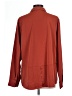 Joan Rivers 100% Polyester Burgundy Long Sleeve Blouse Size L - photo 2