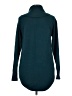 Time and Tru Teal Turtleneck Sweater Size M - photo 2