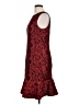 Ann Taylor Paisley Red Cocktail Dress Size 12 - photo 5