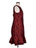 Ann Taylor Paisley Red Cocktail Dress Size 12 - photo 4