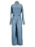 Free People Blue Overalls Size XS - photo 2