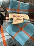 Sundance 100% Cotton Plaid Blue Long Sleeve Blouse Size XS - photo 7