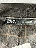 Zara Plaid Gray Dress Pants Size L - photo 4