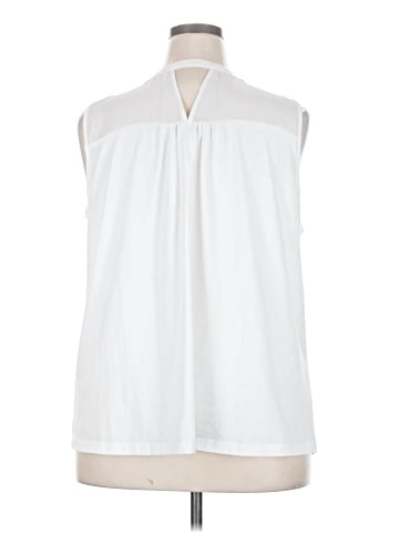 Skies Are Blue Sleeveless Blouse (view 2)