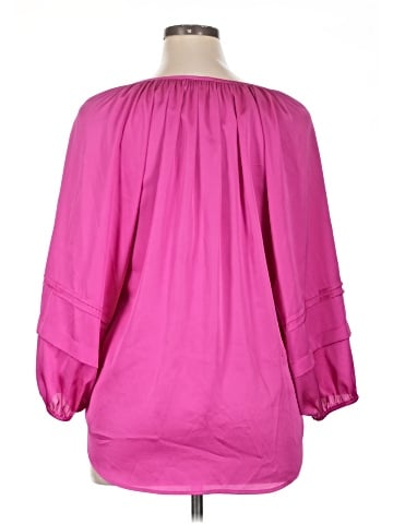 Karl Lagerfeld Paris 3/4 Sleeve T-Shirt (view 2)