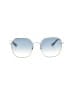 Coach Silver Blue Sunglasses One size - photo 2