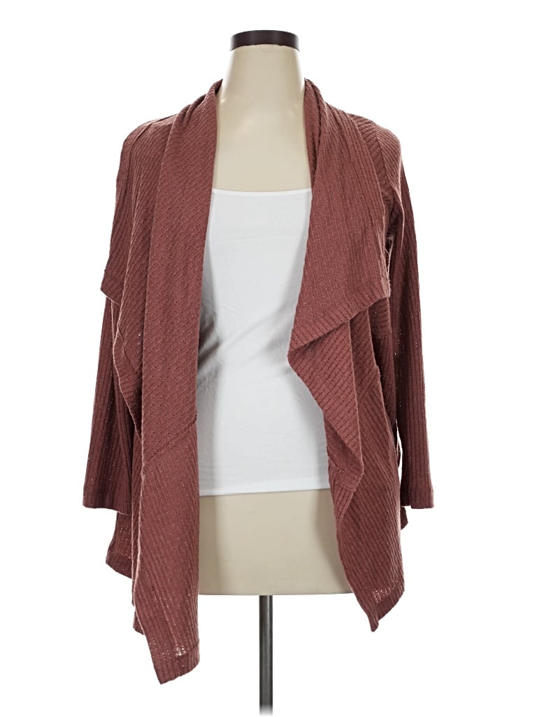 Pre-owned Maurices Cardigan Sweater In Brown