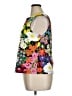 Lesley Evers Pink Black Sleeveless Blouse Size 1X - photo 5