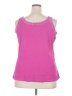 Basic Editions 100% Cotton Pink Tank Top Size 2X - photo 2