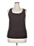 Mixit 100% Cotton Gray Sleeveless Top Size 2X - photo 1