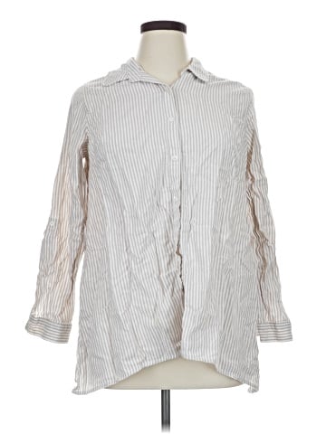 Zac & Rachel 3/4 Sleeve Button-Down Shirt (view 1)