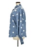 Unbranded 100% Polyester Polka Dots Blue Long Sleeve Blouse Size 2X - photo 5